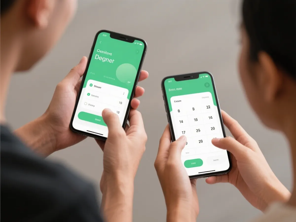 移动端体验示意图