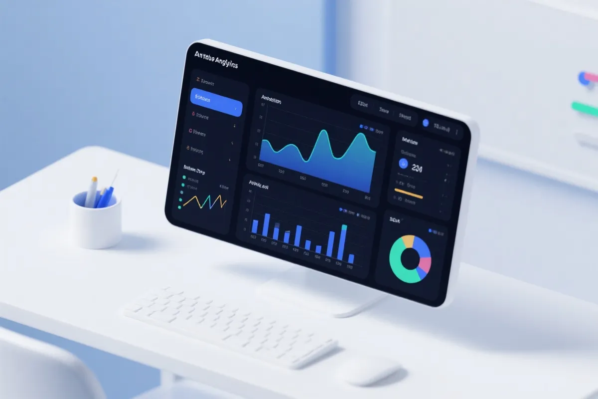 数据看板示意图